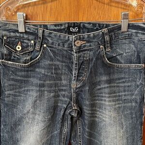 D&G Men’s Dark Indigo Slim Straight Jeans. New w/o tag. Size 30